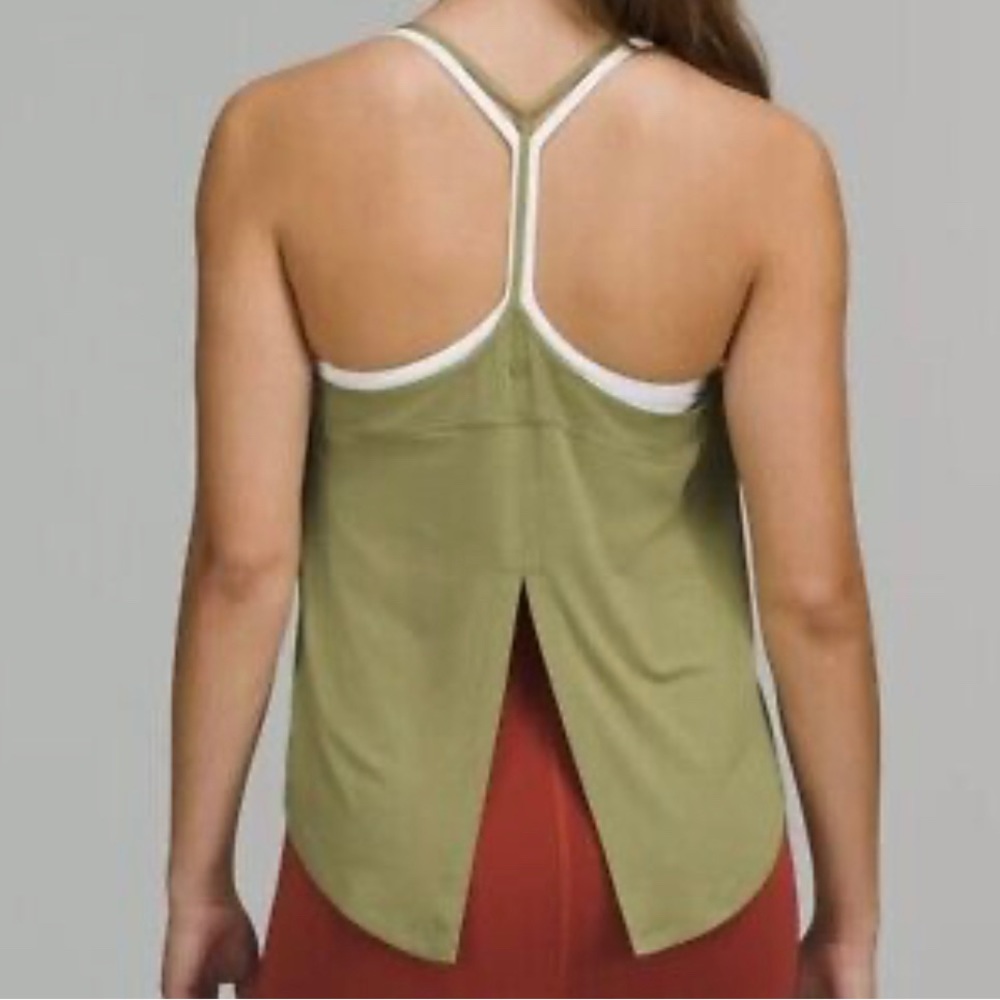 Lululemon Modal-Silk Yoga Tank Top